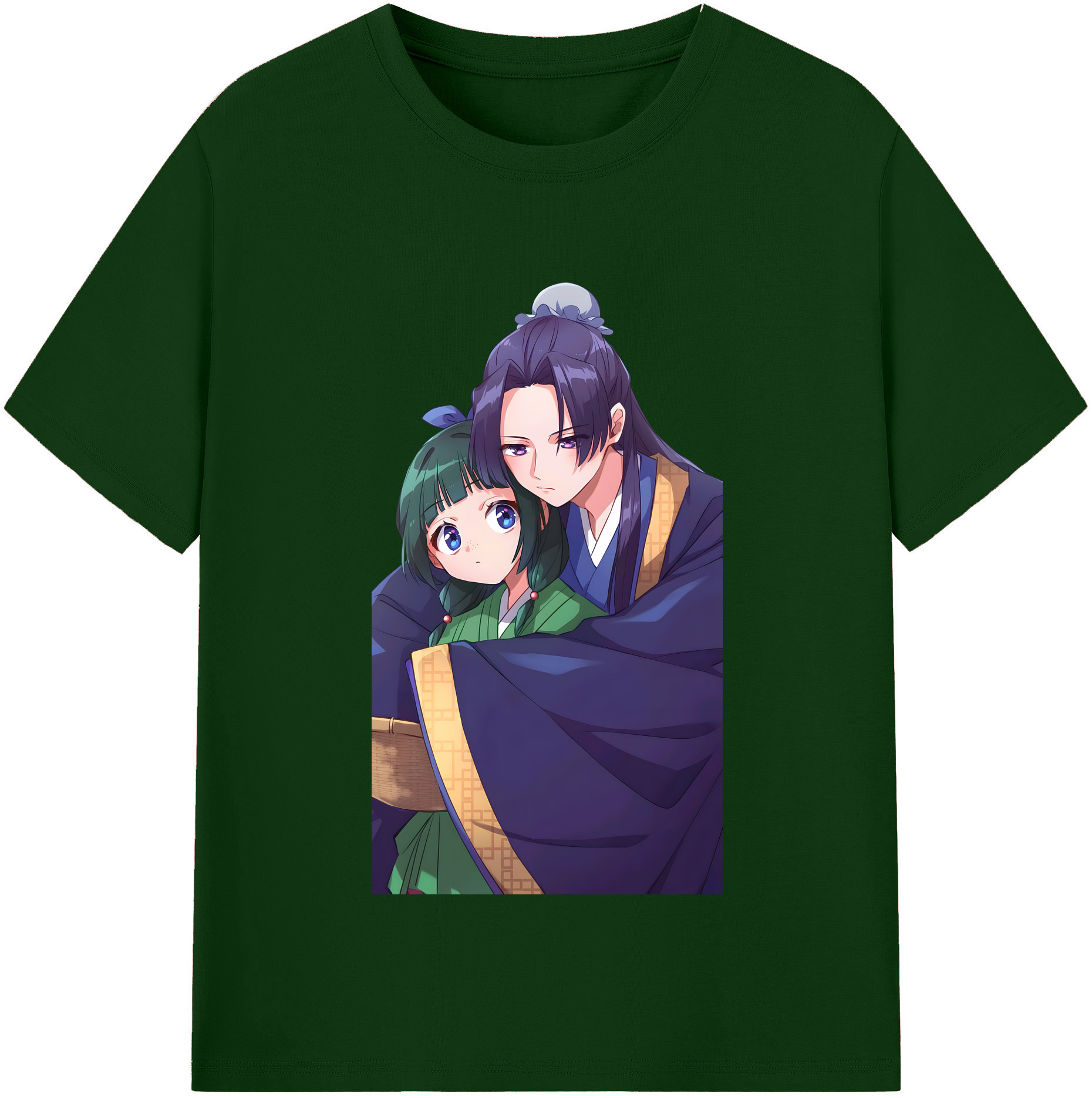 （画像用） 薬屋のひとりごと The Apothecary Diaries 綿100％半袖Tシャツ（フロントプリント）